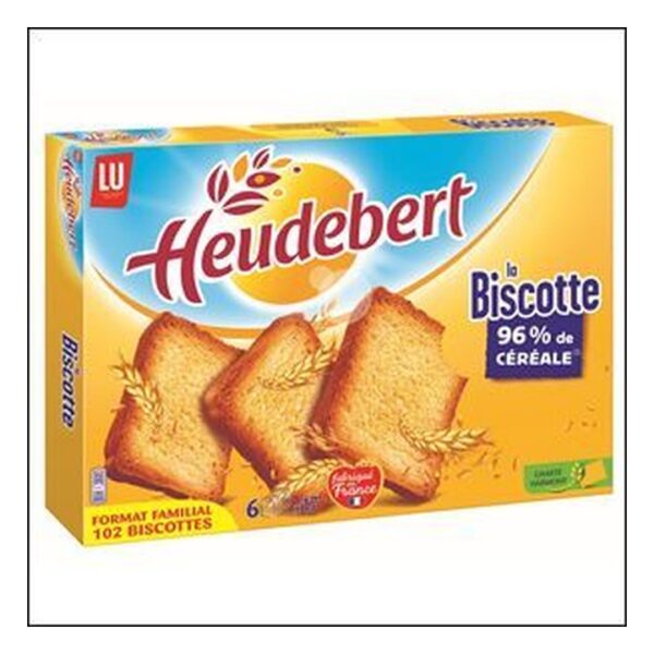 BISCOTTES FROMENT 102TRA. 830G HEUDEBERT