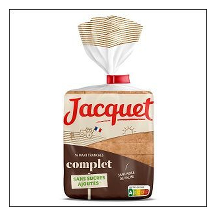 901 MAXI JAC'SANS SUCRE AJOU- TE COMPLET 550G JACQUET - Image 1