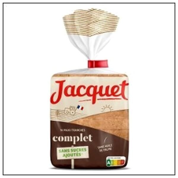 MAXI JAC'SANS SUCRE AJOU- TE COMPLET 550G JACQUET