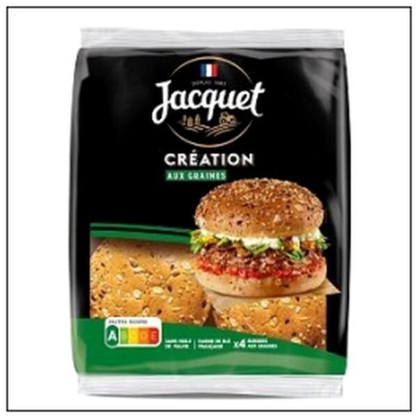 4 BURGER CREATION AUX GRA INES 260G JACQUET