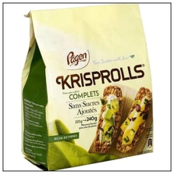 KRISPROLLS S/SUCRE AJOUTE 240G