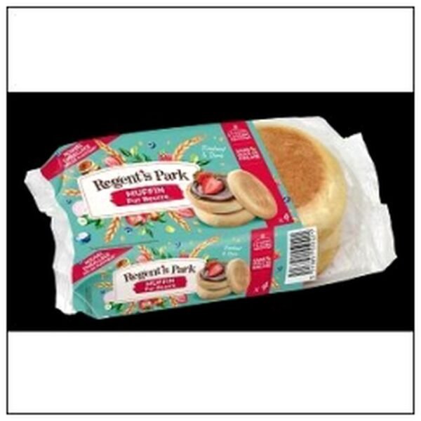 4 MUFFINS PUR BEURRE 250G REGENT'S PARK