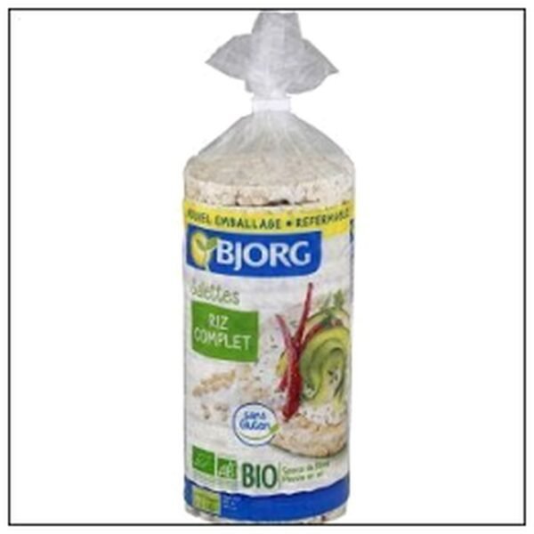 GALETTE RIZ COMPLET 130G BIO BJORG
