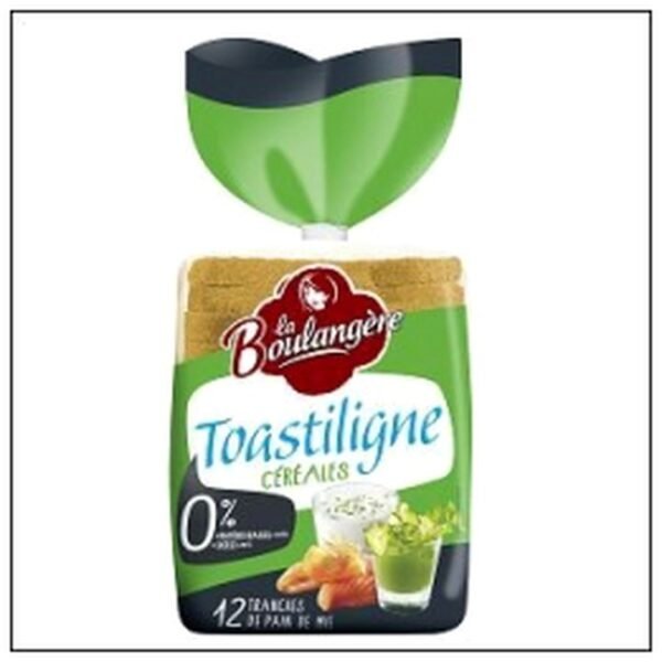PAIN MIE CEREALES TOASTI- LIGNE 500G BOULANGERE