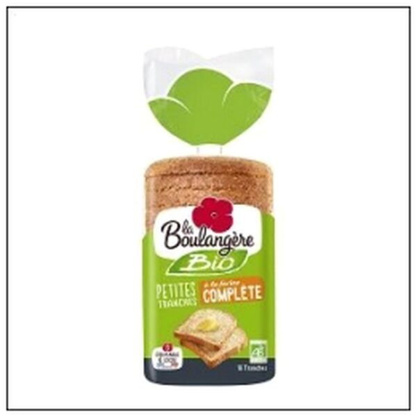 PAIN MIE BIO COMPLET 280G PETITE TRANCHE BOULANGERE