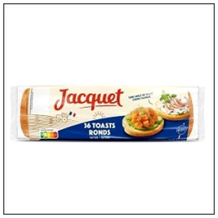 CAT-00115.jpg TOASTS RONDS NATURE 250G JACQUET - Image 1