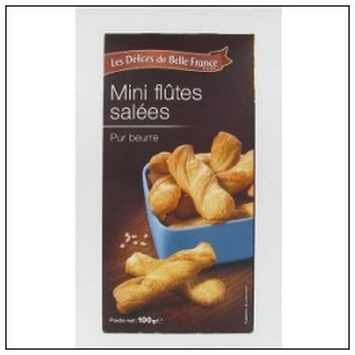CAT-00128.jpg MINI FLUTES TORSADEES 100 SALEES DELICES B.FRANCE - Image 1