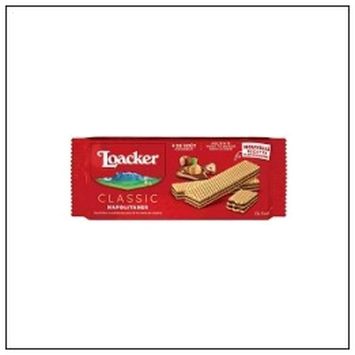 CAT-00133.jpg GAUFRETTE NOISETTE NAPOLI TANER 90G LOACKER - Image 1