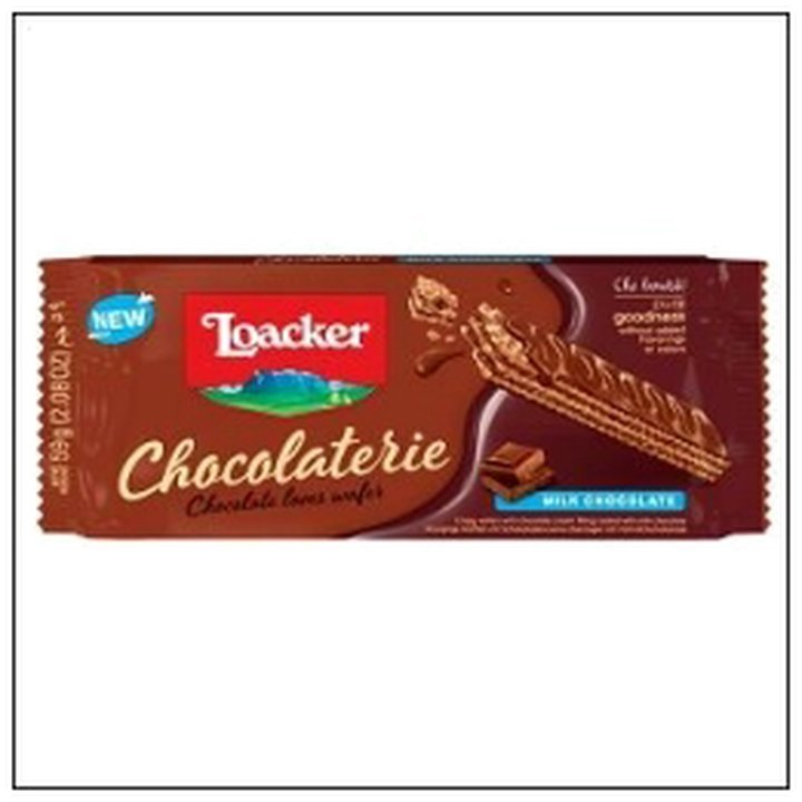 CAT-00137.jpg CHOCOLATERIE GAUFRETTE CH OCOLAT 59G LOACKER - Image 1