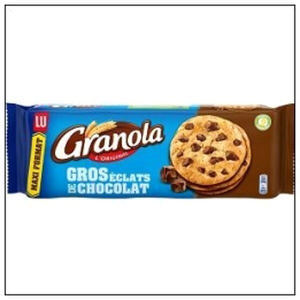GRANOLA EXTRA COOKIES MAX I FORMAT 276G LU