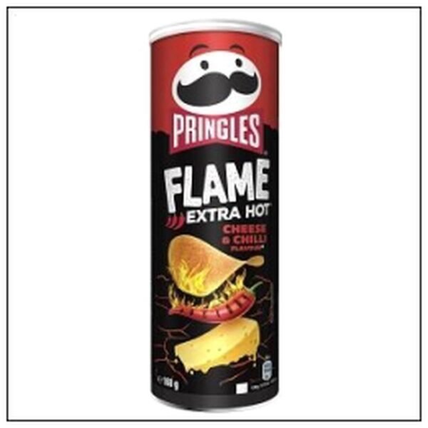 PRINGLES FLAME FROMAGE PI MENT 160G