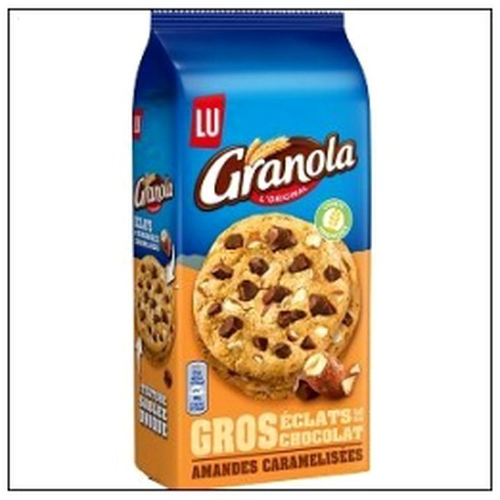 CAT-00156.jpg GRANOLA EXTRA COOKIES AUX AMANDES 184G LU - Image 1