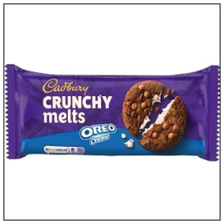 CAT-00158.jpg CRUNCHY MELTS COEUR OREO CADBURY 156G - Image 1