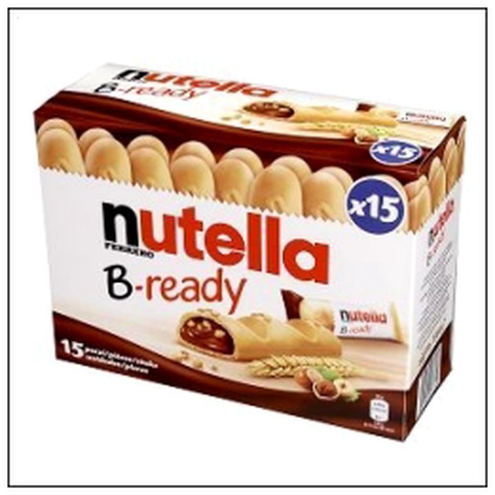 CAT-00172.jpg NUTELLA B-READY X15 330G - Image 1