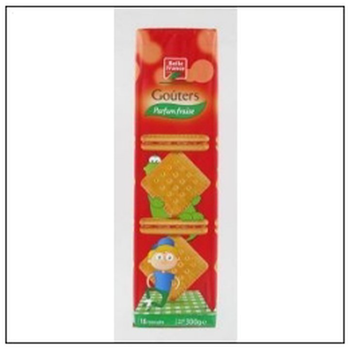 CAT-00179.jpg GOUTERS CARRES FRAIS X16 300G BELLE FRANCE - Image 1