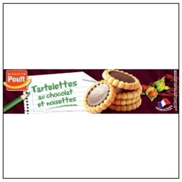 TARTELETTE CHOCO/NOISETTE RONDE 150G POULT