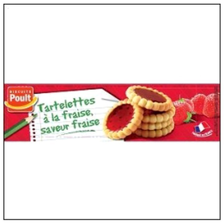 CAT-00230.jpg TARTELETTES RONDES FRAISE 28% 150G POULT - Image 1