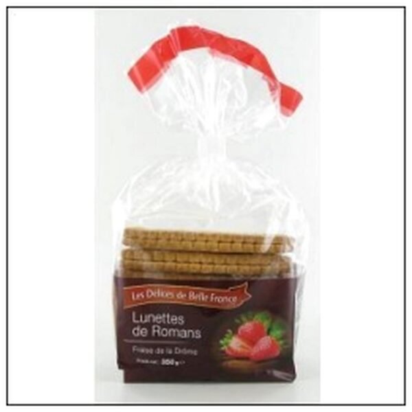 LUNETTES DE ROMANS FRAISE 350G DELICES BELLE FRANCE