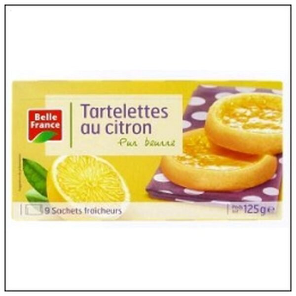 TARTELETTE AU CITRON 125G BELLE FRANCE