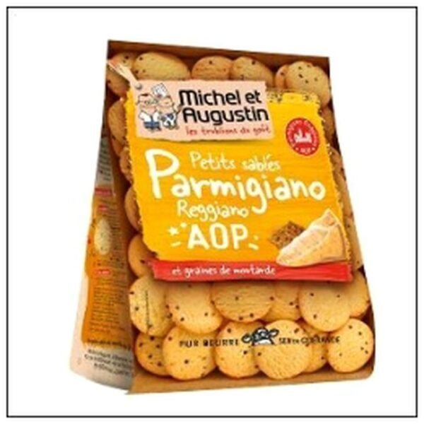 SABLE PARMESAN & MOUTARDE 100G MICHEL&AUGUSTIN