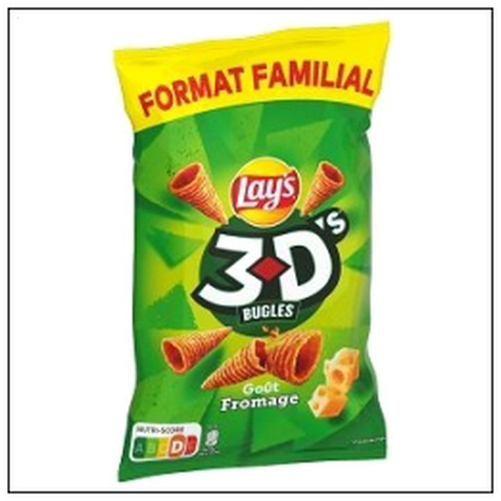 CAT-00303.jpg SAC.BUGLES 3D'S FROMAGE 1 50G LAY'S - Image 1