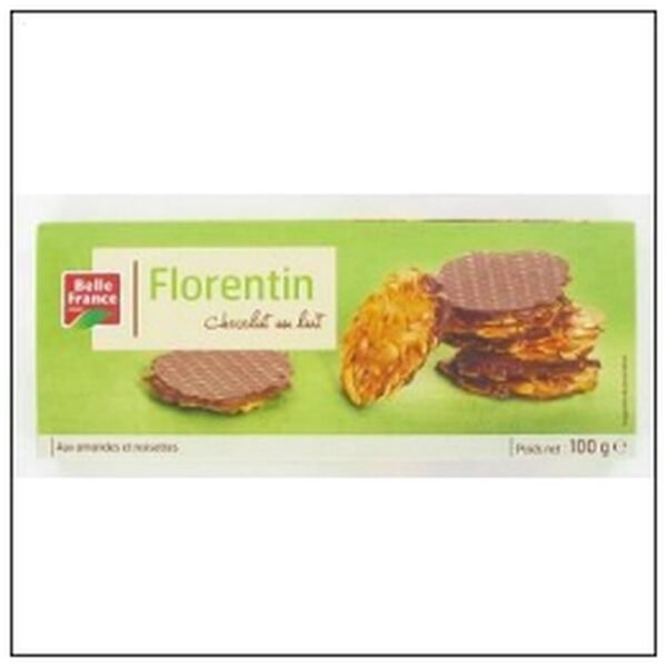FLORENTIN P.BEURRE AMANDE CHOCOLAT 100G DBF