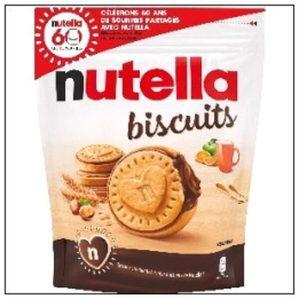 SACHE.22 BISCUITS FOURRÉS NUTELLA 304G