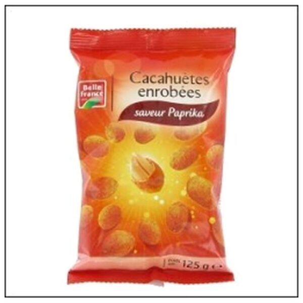CACAHUETE ENROBEE SAVEUR PAPRIKA 125G B.FRANCE