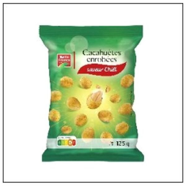CACAHUETE ENROBEE SAVEUR CHILI 125G B.FRANCE