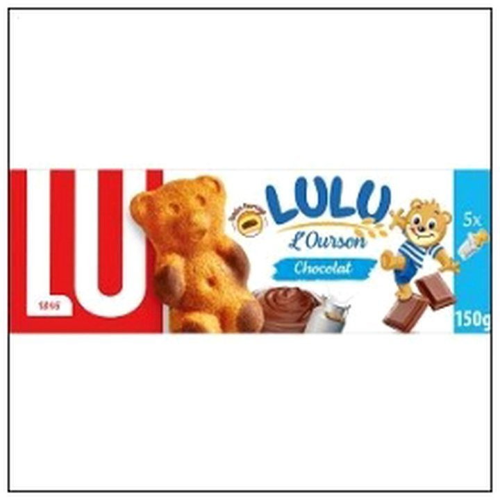 CAT-00445.jpg ET.5 OURSONS CHOCOLAT LU 150G - Image 1