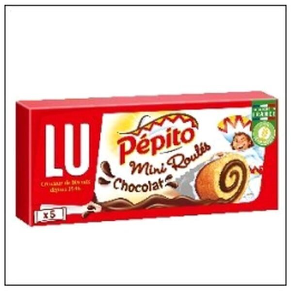 ET.5 MINI-ROULES CHOCOLAT PEPITO 150G LU