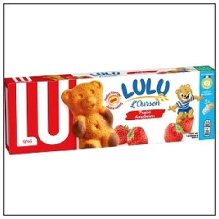 CAT-00450.jpg LULU OURSON FRAISE 150G LU - Image 1