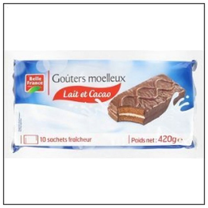 CAT-00460.jpg GOUTER MOELLEUX CACAO X10 BELLE FRANCE 420G - Image 1