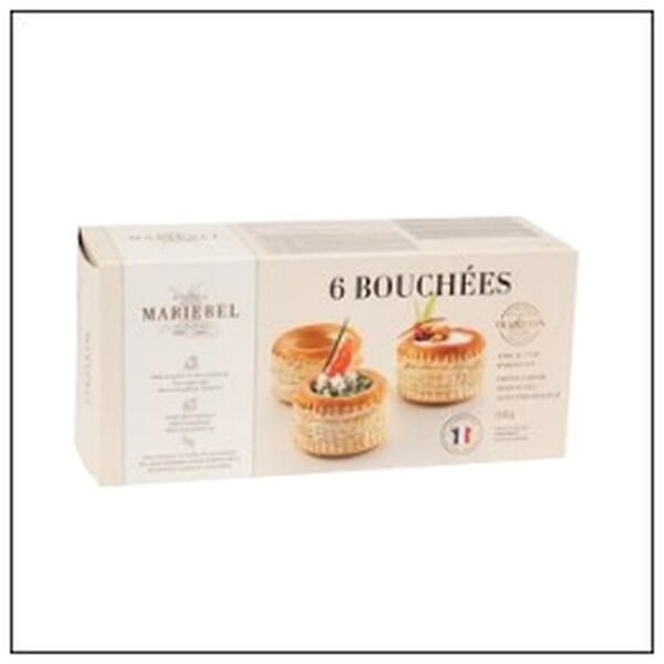 BOITE 6 BOUCHEES A GARNIR 150GR