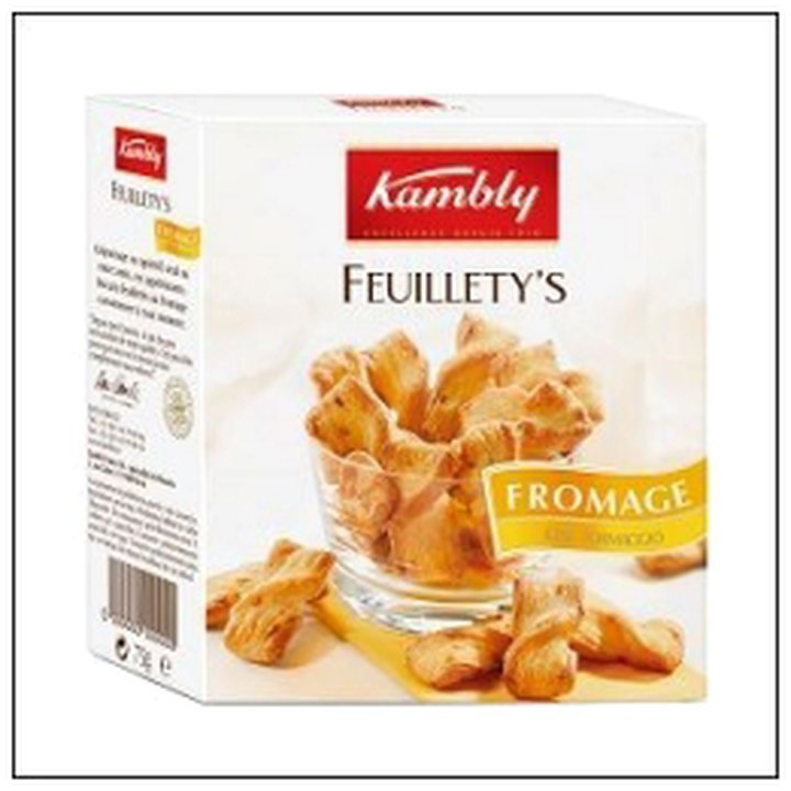 CAT-00485.jpg FEUILLETYS FROMAGE 75G KAMBLY - Image 1