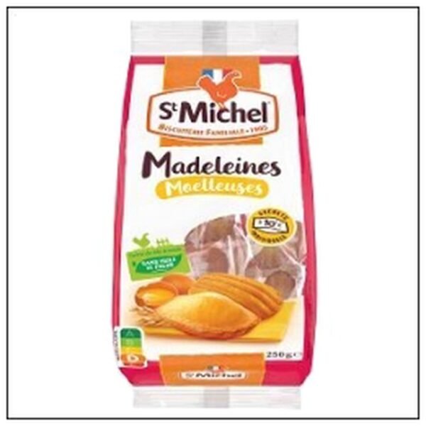 MADELEINES MOELLEUSE NATU RE IND.X10 250G ST MICHEL