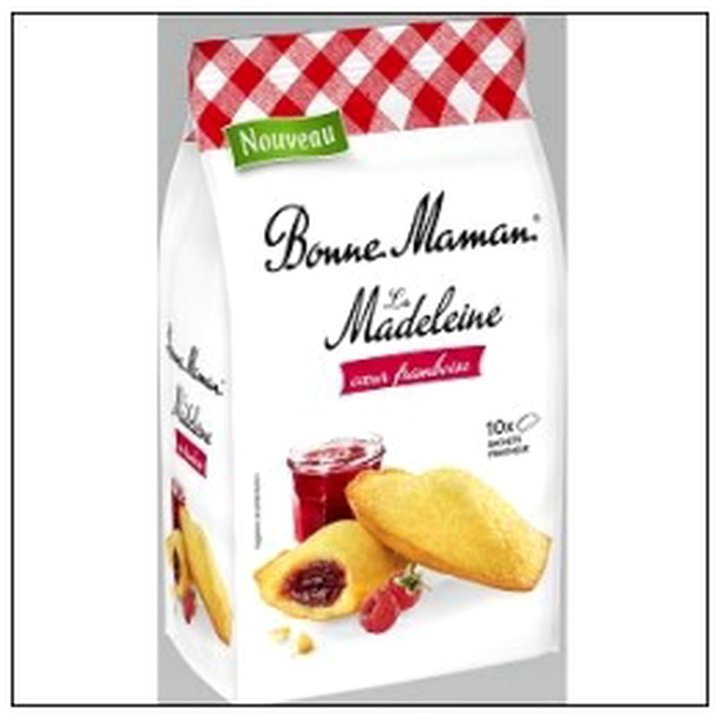 CAT-00541.jpg MADELEINES COEUR FRAMBOIS E 300G BONNE MAMAN - Image 1