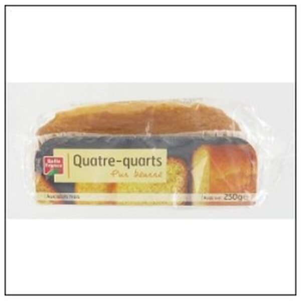 P.QUATRE QUART PUR BEURRE 250G BELLE FRANCE