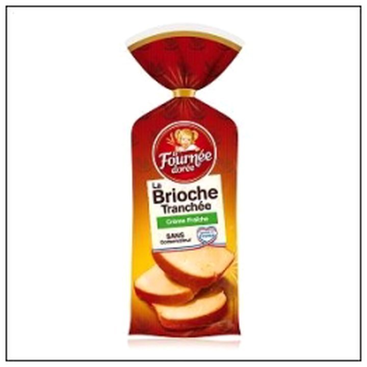 CAT-00573.jpg BRIOCHE TRANCHEE CREME FR AICHE 500G FOURNEE DOREE - Image 1