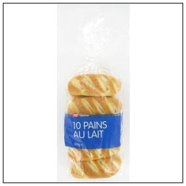 S.10 PAINS AU LAIT MGV 350G ECOPRIX*