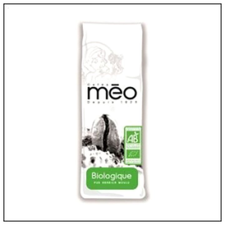CAT-00668.jpg PQ.CAFE MOULU BIO MELANGE PUR ARABICA 250G MEO - Image 1