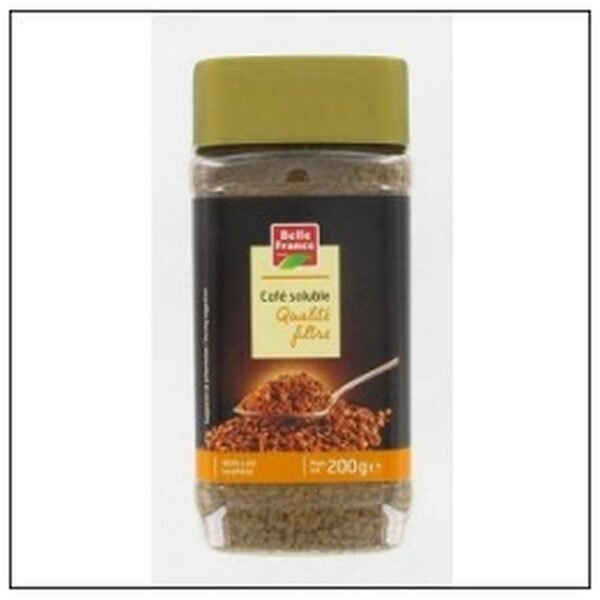 CAFE ARABICA LYOPHILISE 200G BELLE FRANCE