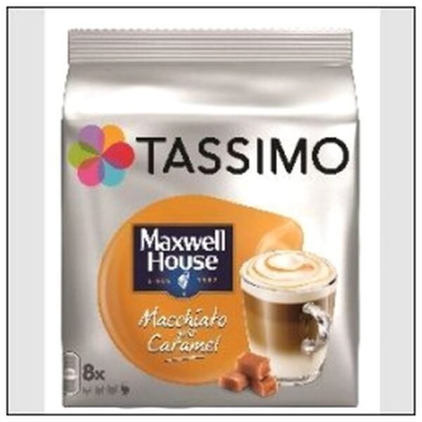 TASSIMO MAXWELL HSE.8TASS MACCHIATO GOUT CARAMEL