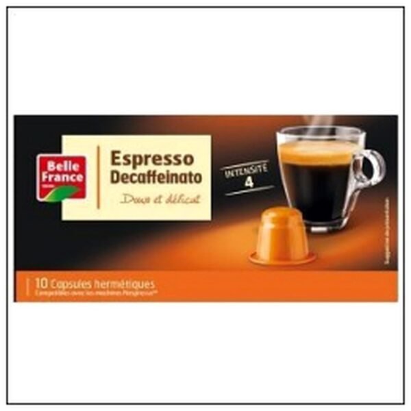 ET.10 CAPSULES DECAFEINE BELLE FRANCE