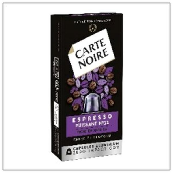 10 CAPS.INTENSITE N°11 CARTE NOIRE