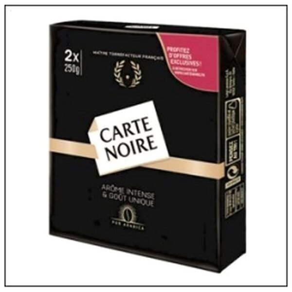 LOT.2 CAFÉ ML.CARTE NOIRE 250G