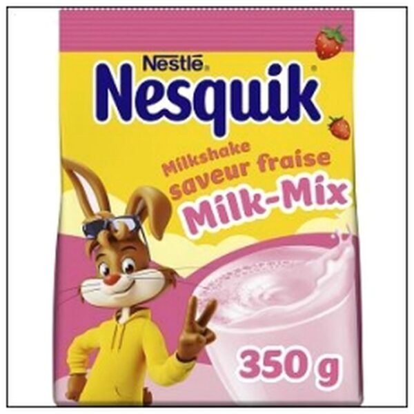 POUDRE MILK SHAKE FRAISE 350G NESQUIK