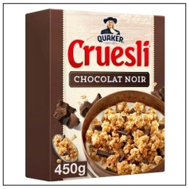 CAT-00802.jpg PQT.CRUESLI CHOCOLAT 450G QUAKER - Image 1
