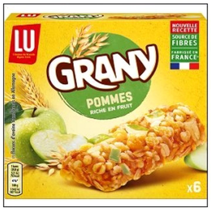 CAT-00806.jpg GRANY X6 BARRES POMMES 125G LU - Image 1