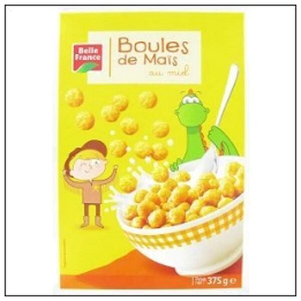 BOULES MAIS SOUFFLEES AU MIEL 375G BELLE FRANCE